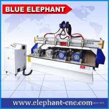 Ele2015 Cheap Price CNC Wood Machinery for Wood Carving with 4 Set Rotary Device